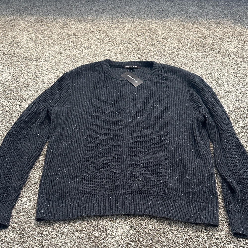 Michael Kors Women's Black Crewneck Sweater